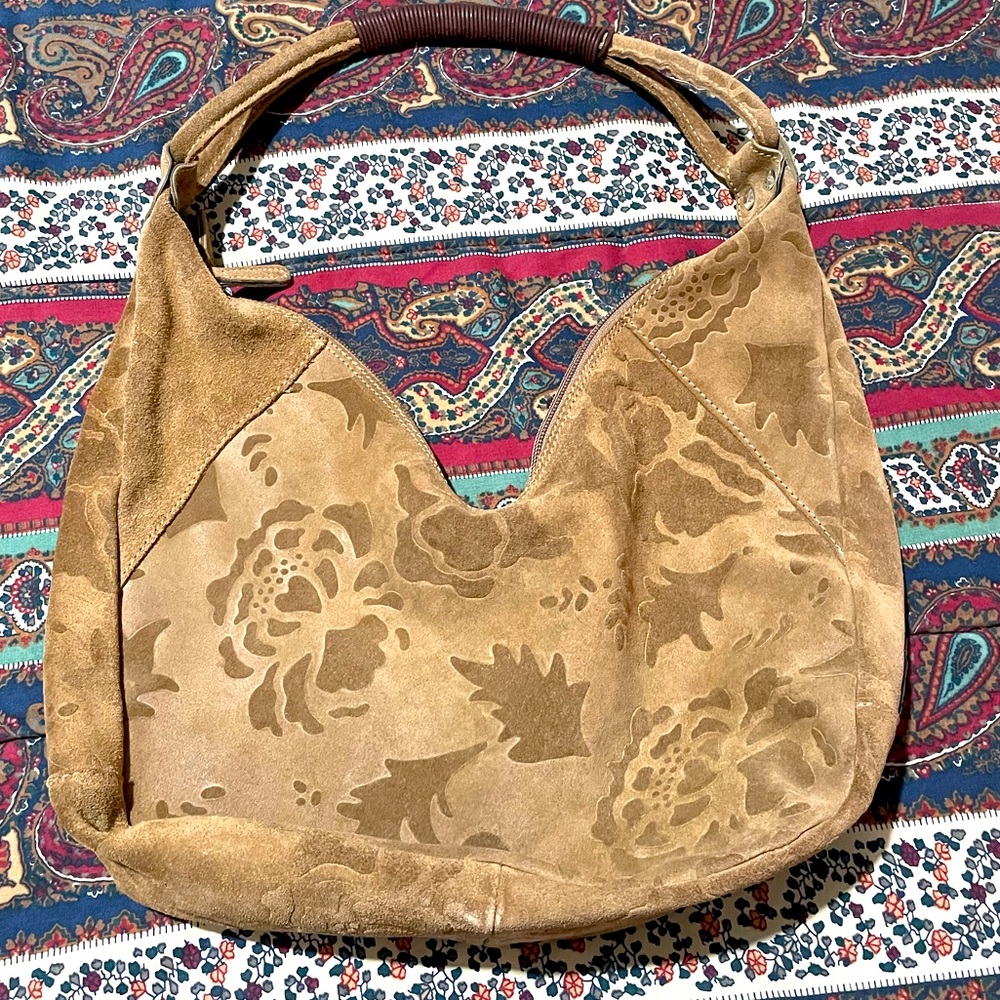Cristian Italian Leather Vintage Tan Genuine Leather Shoulder Bag Purse